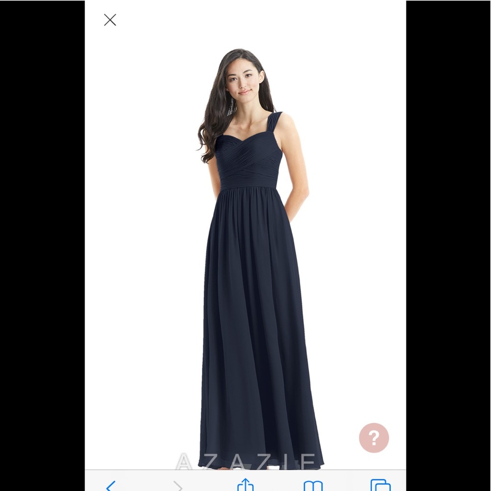 Navy bridesmaid dress from Azazie. Never worn.